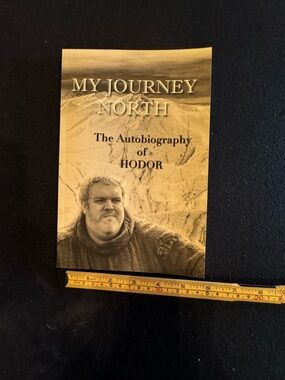 GofT Gag Gift Table Book -  Hodor My Journey North
